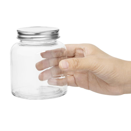 CP082 Vogue Glass Screw Top Preserving Jar 330ml (Pack of 6)