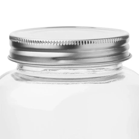 CP082 Vogue Glass Screw Top Preserving Jar 330ml (Pack of 6) - JD Catering Equipment Solutions Ltd