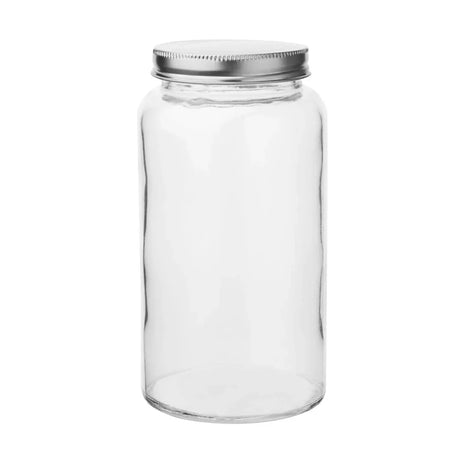 CP084 Vogue Glass Screw Top Preserving Jar 800ml (Pack of 6) - JD Catering Equipment Solutions Ltd