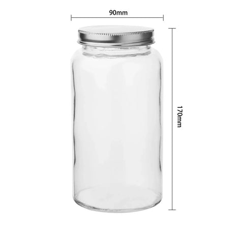 CP084 Vogue Glass Screw Top Preserving Jar 800ml (Pack of 6) - JD Catering Equipment Solutions Ltd