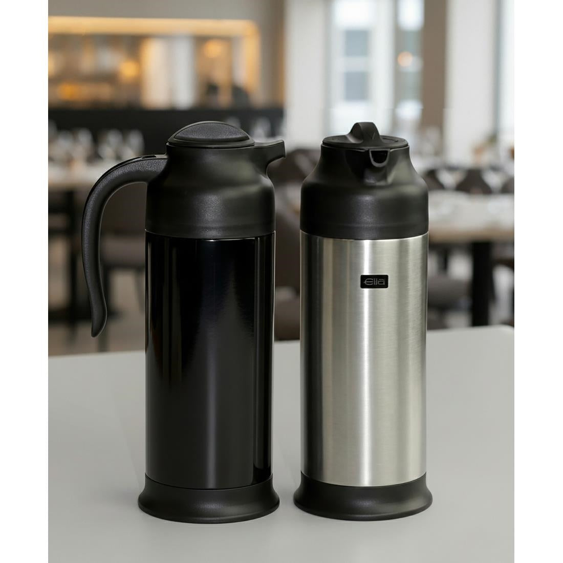 Elia Shatterproof Stainless Steel Vacuum Jug 1Ltr