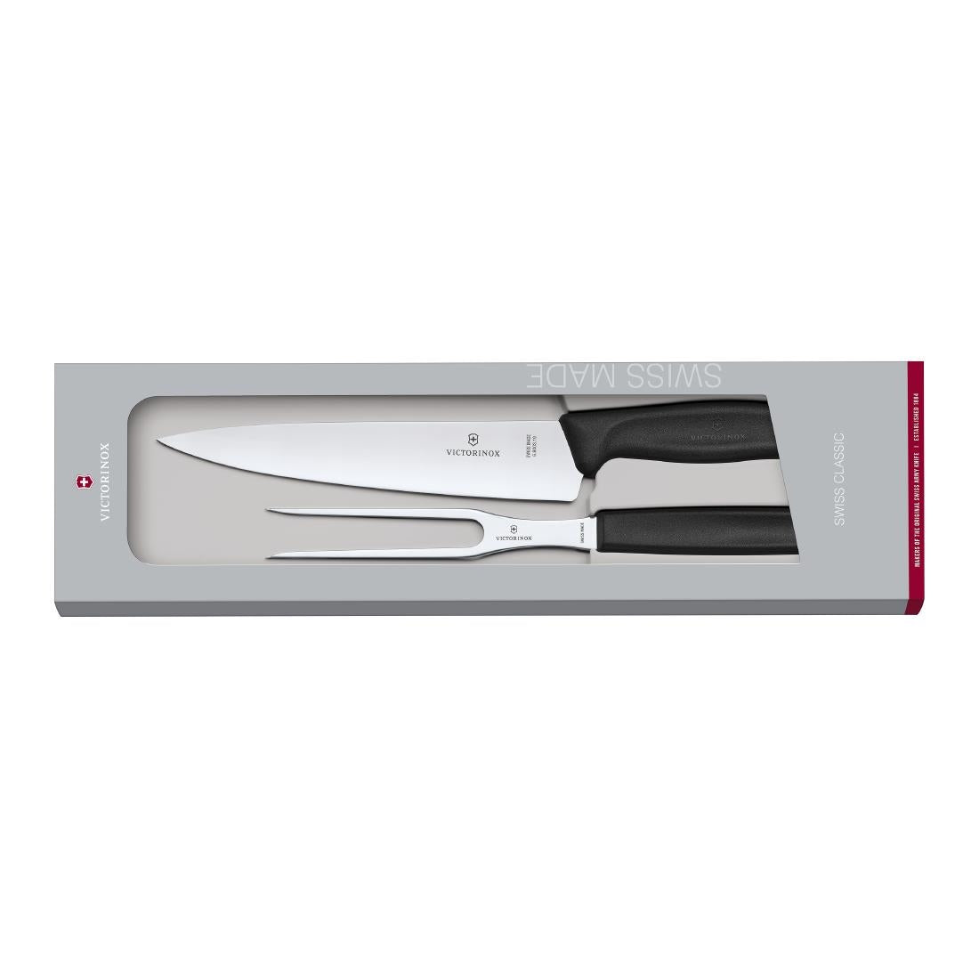 Victorinox Swiss Classic Carving Knife and Fork Set