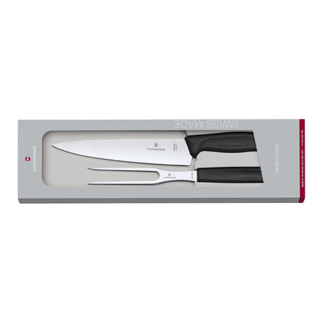 Victorinox Swiss Classic Carving Knife and Fork Set