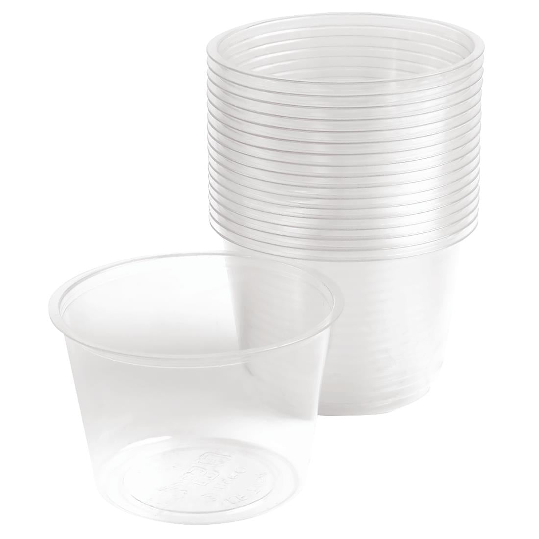 CR706 Vegware Compostable Cold Portion Pots 118ml / 4oz (Pack of 2000)