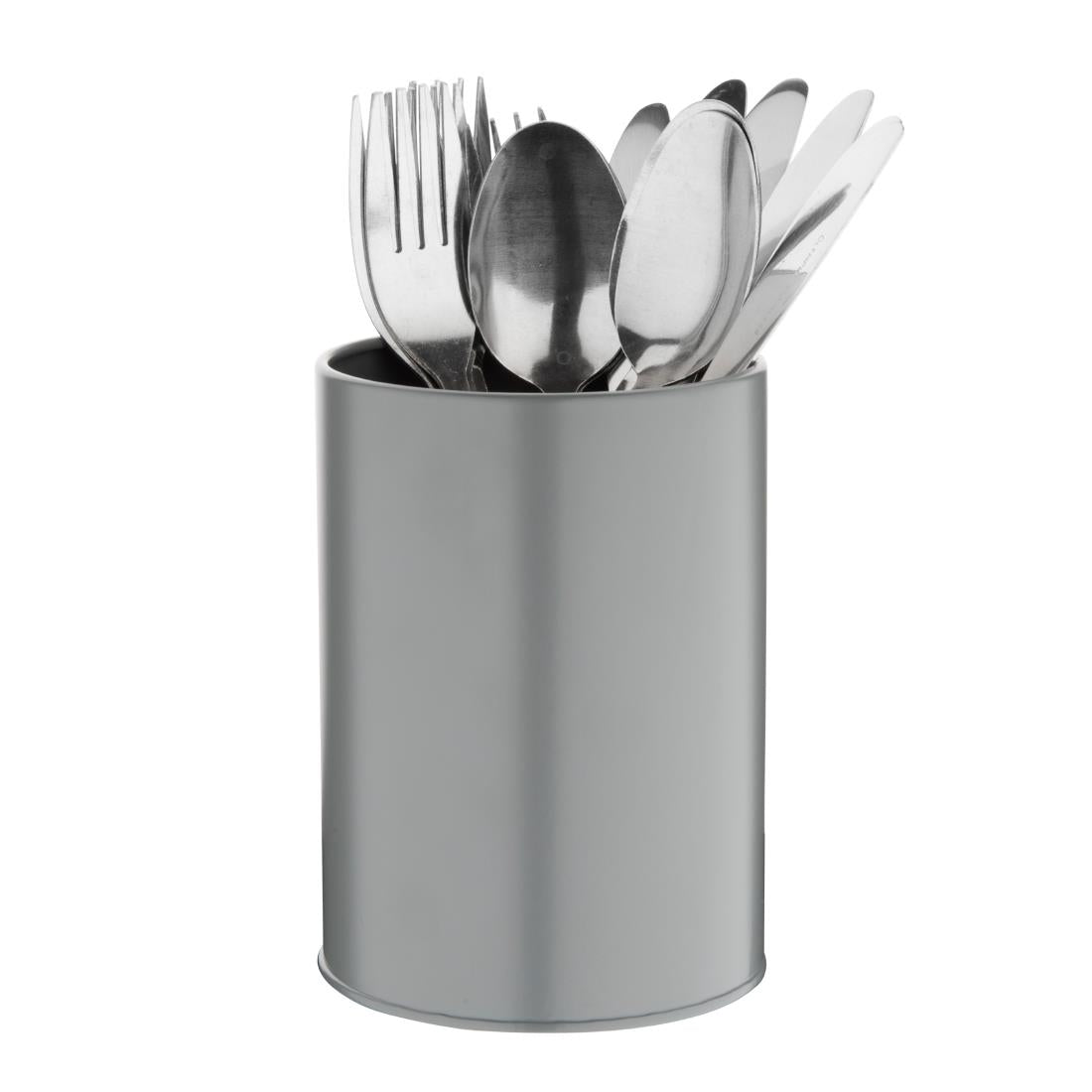 CR971 Olympia Galvanised Utensil Tin Grey