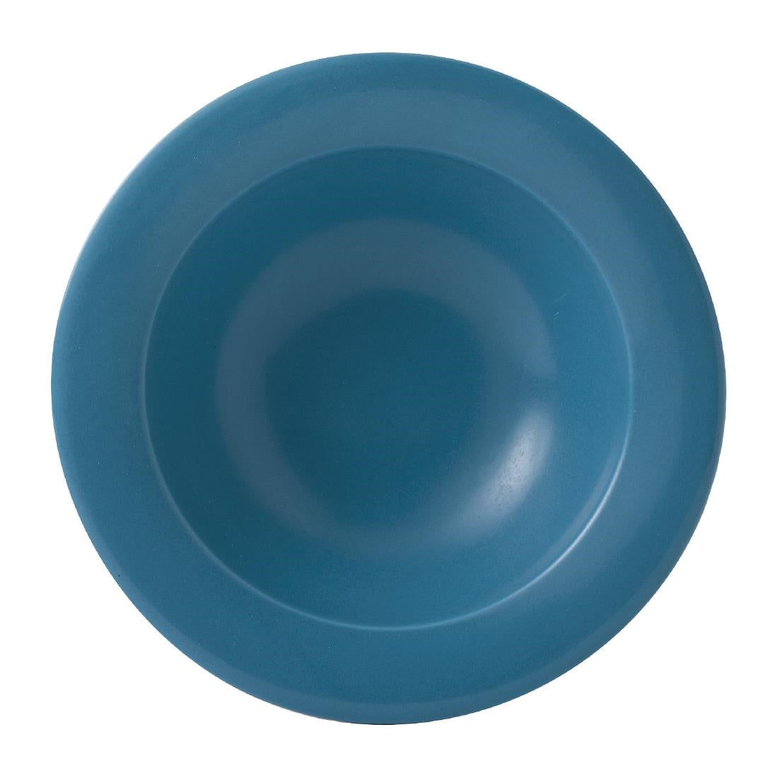 Churchill Art De Cuisine Future Care Rimmed Bowls Blue 165mm (6 Pack)