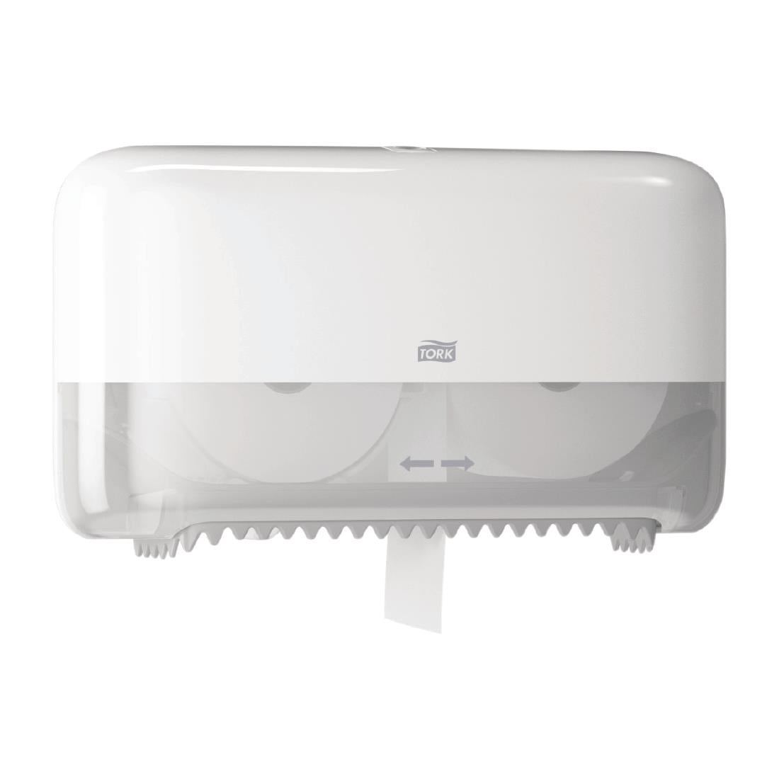 CT047 Tork Twin Coreless Toilet Roll Dispenser