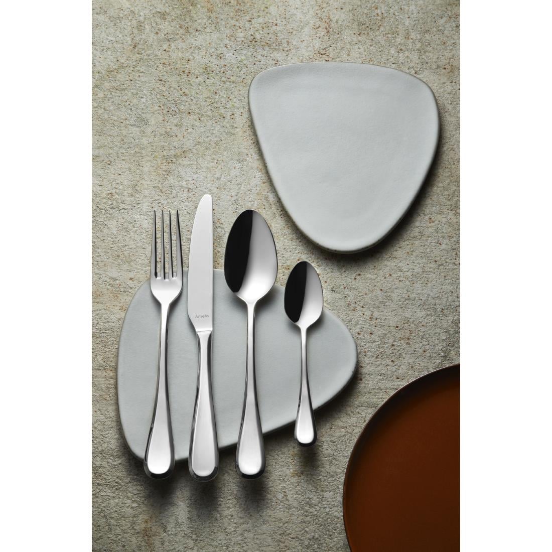 Amefa Drift Medium Soup Spoons (12 Pack)