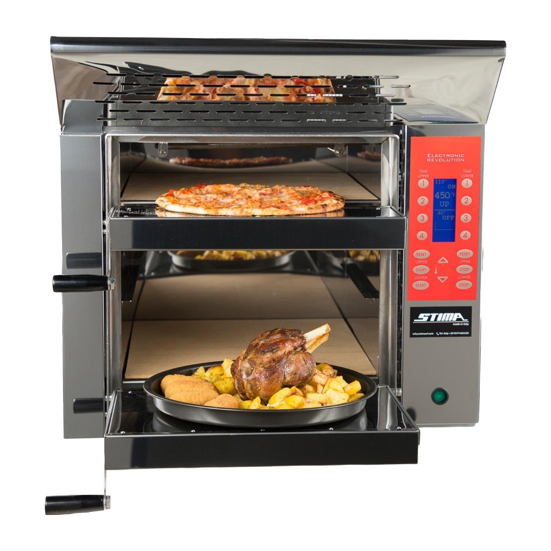 CU077 Stima VP3 Fast Cook Pizza Oven