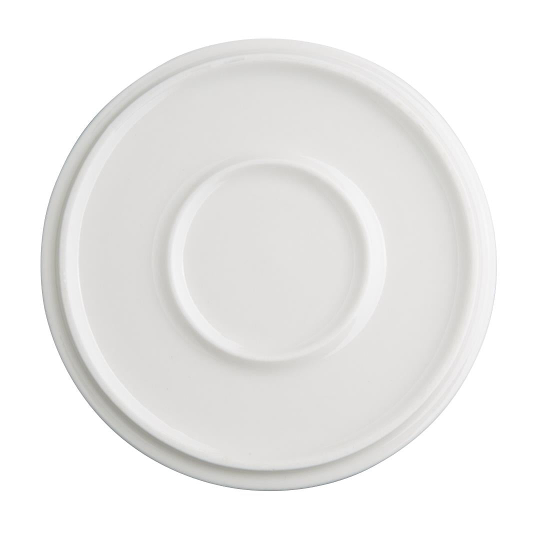 CU425 Olympia Fondant Saucer Lemon - 135mm 5 1/3" for CU424 (Box 6)