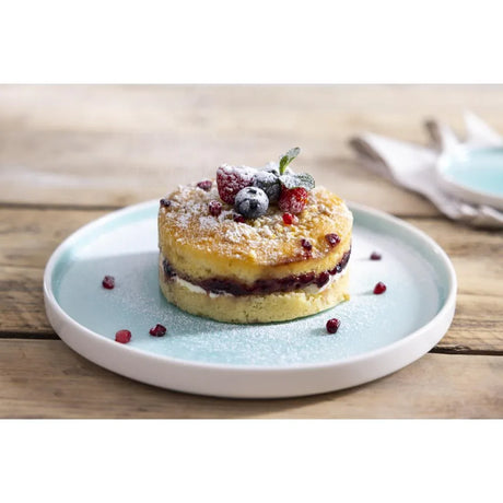 CU434 Olympia Fondant Plate Mint - 270mm 10 2/3" (Box 4) - JD Catering Equipment Solutions Ltd