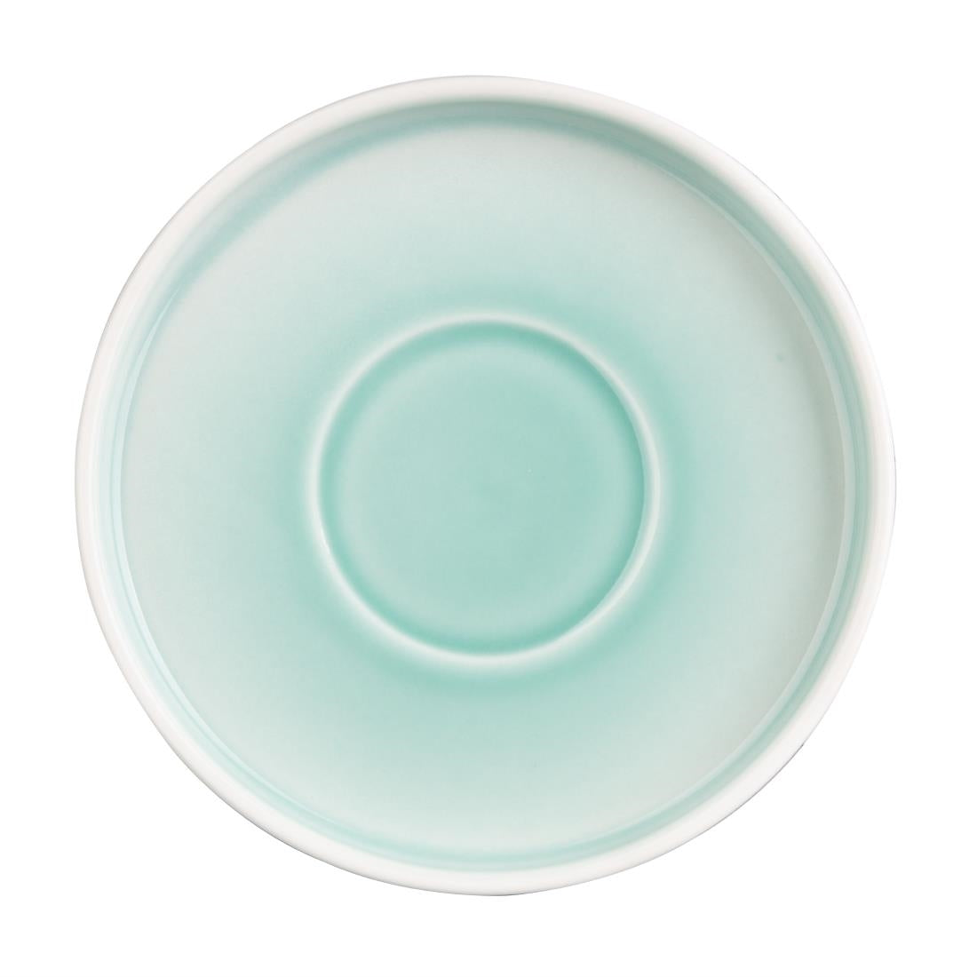 CU445 Olympia Fondant Saucer Mint - 152mm 6" for CU444 (Box 6)