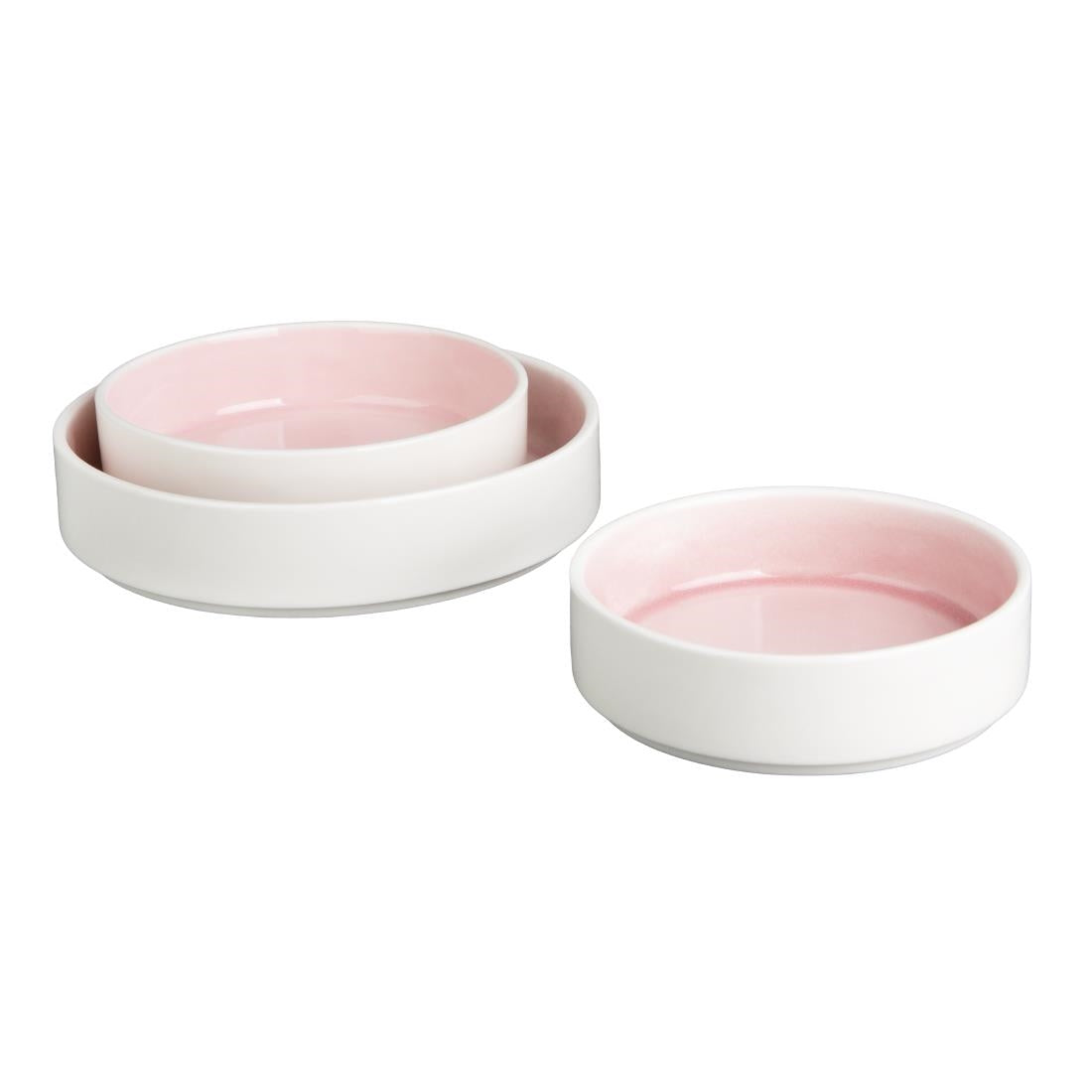 CU446 Olympia Fondant Bowl Pink - 152mm 6" (Box 6)