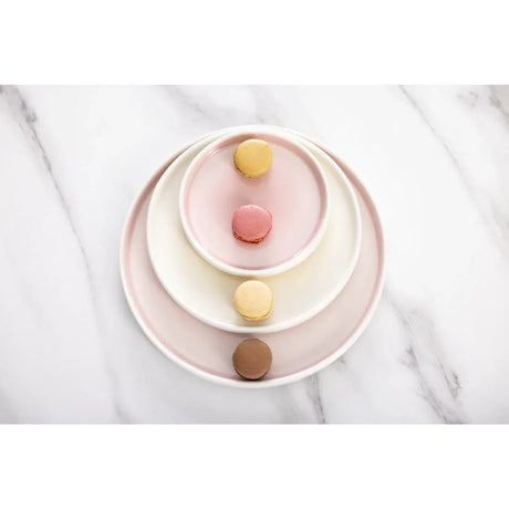 CU415 Olympia Fondant Plate Lemon - 215mm 8 1/2" (Box 6) - JD Catering Equipment Solutions Ltd