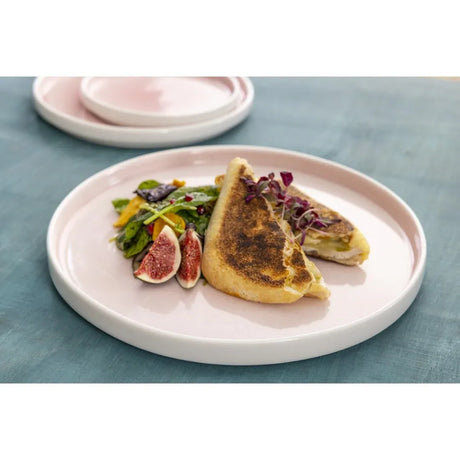 CU451 Olympia Fondant Plate Pink - 215mm 8 1/2" (Box 6) - JD Catering Equipment Solutions Ltd