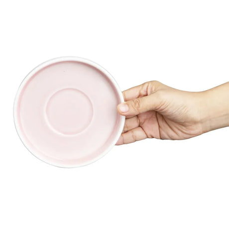 CU461 Olympia Fondant Saucer Pink - 135mm 5 1/3" for CU460 (Box 6) - JD Catering Equipment Solutions Ltd