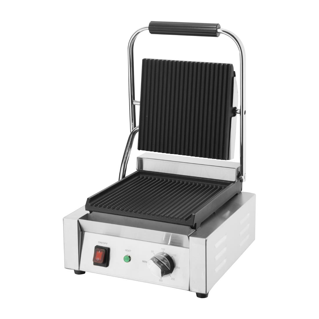 CU600 Buffalo Bistro Ribbed Contact Grill