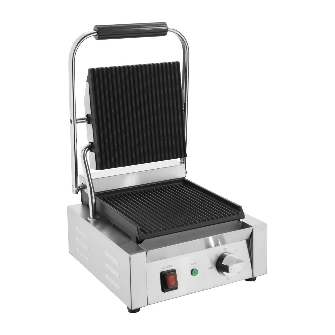 CU600 Buffalo Bistro Ribbed Contact Grill