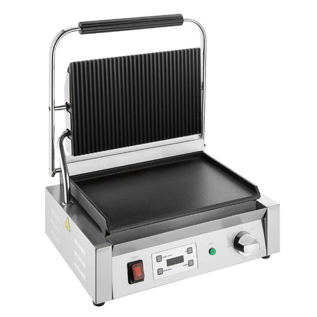 CU609 - Buffalo Extra Large Contact Grill Ribbed & Flat Plate
