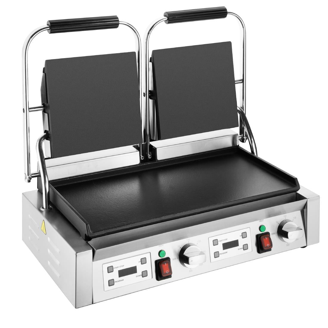 CU610 - Buffalo Extra Large Contact Grill Double Flat Plate