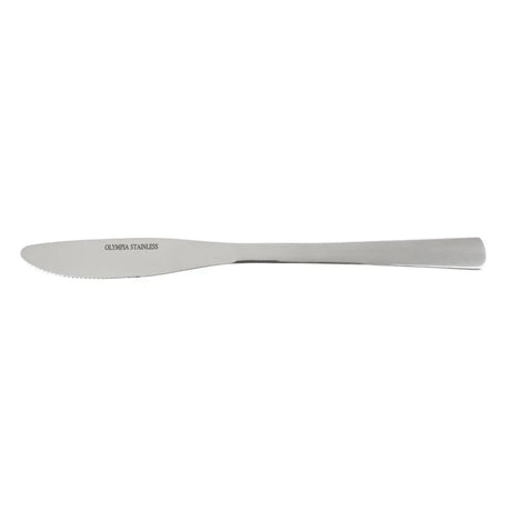 CU781 Olympia Clifton Table Knife (Pack of 12) - JD Catering Equipment Solutions Ltd