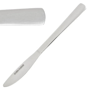 CU784 Olympia Clifton Dessert Knife (Pack of 12) - JD Catering Equipment Solutions Ltd
