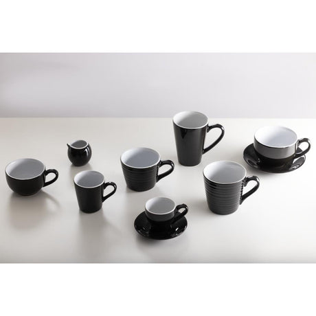 CU959 Olympia Cafe Aroma Mug Black - 340ml (Pack of 6)