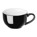CU953 Olympia Cafe Coffee Cup Black - 230ml 8fl oz (Pack of 12)