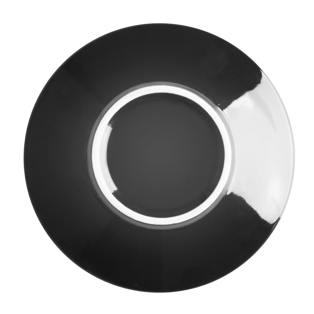 CU955 Olympia Cafe Espresso Saucer Black (Pack of 12)