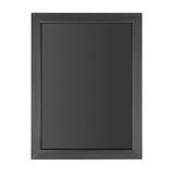 CU990 Olympia Wallboard Black Wooden Frame 450x600mm