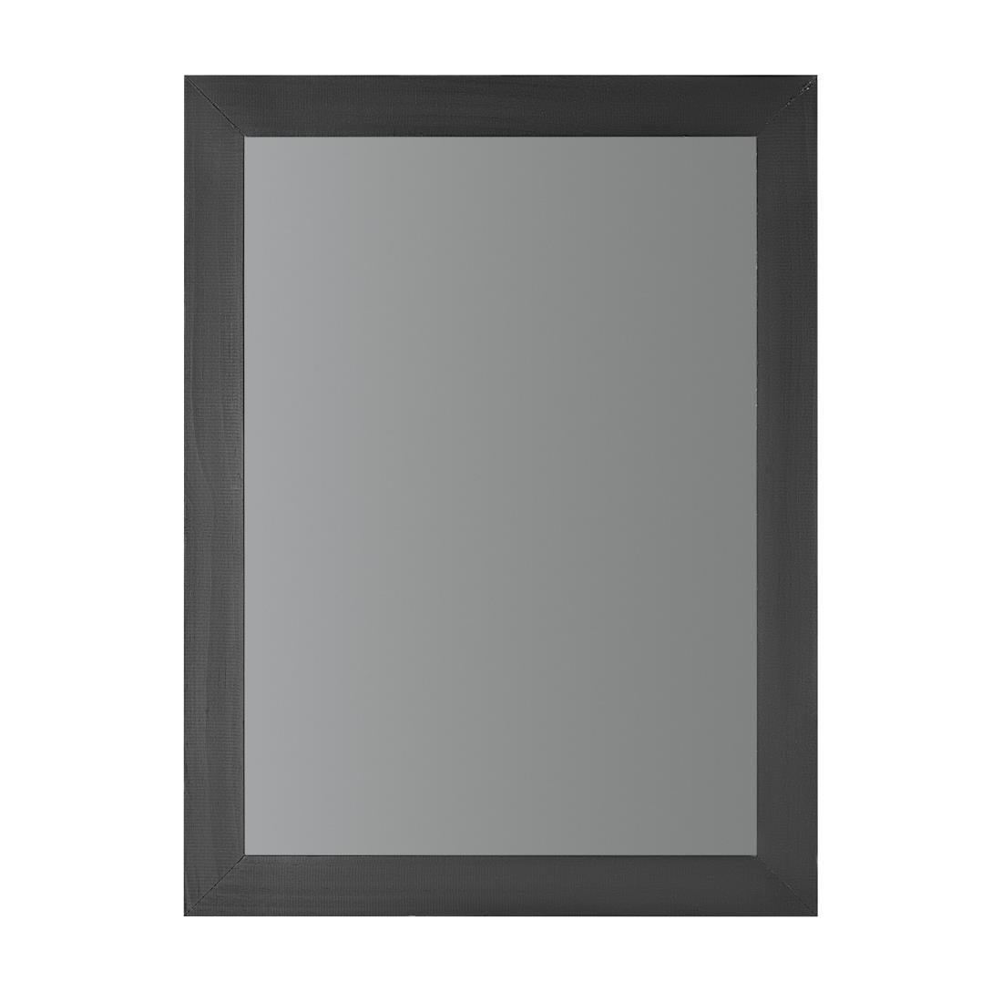 CU990 Olympia Wallboard Black Wooden Frame 450x600mm