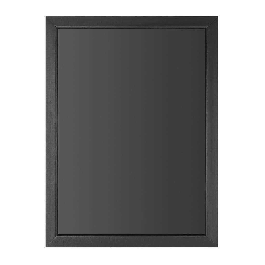 CU991 Olympia Wallboard Black Wooden Frame 600x800mm