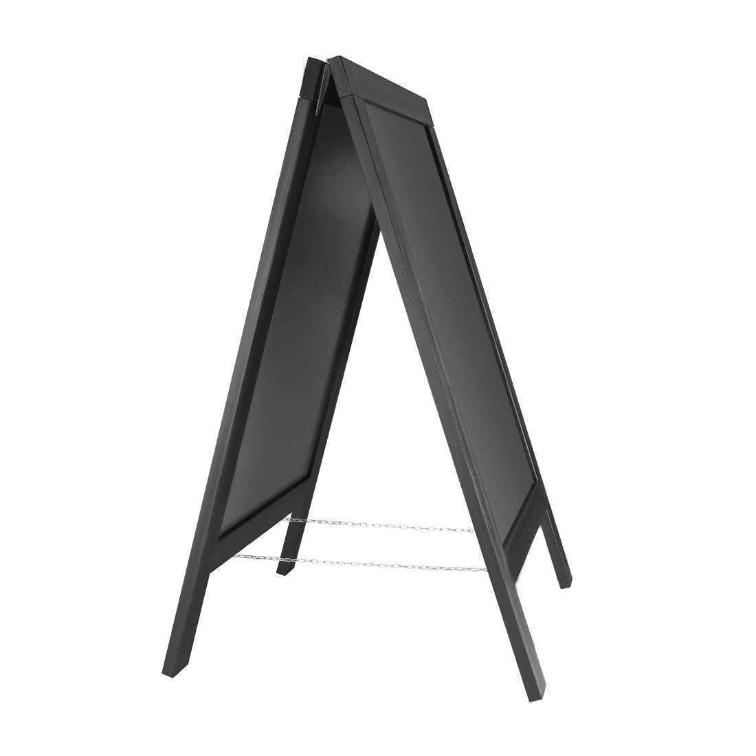 CU993 Olympia Pavement Board Black Wooden Frame 700x1200mm