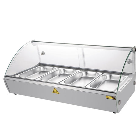 CW147 Buffalo Countertop Heated Food Display 800mm