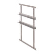 Cambro 4 Stainless Steel Rails & 2 Frames for Front Loading Carrier