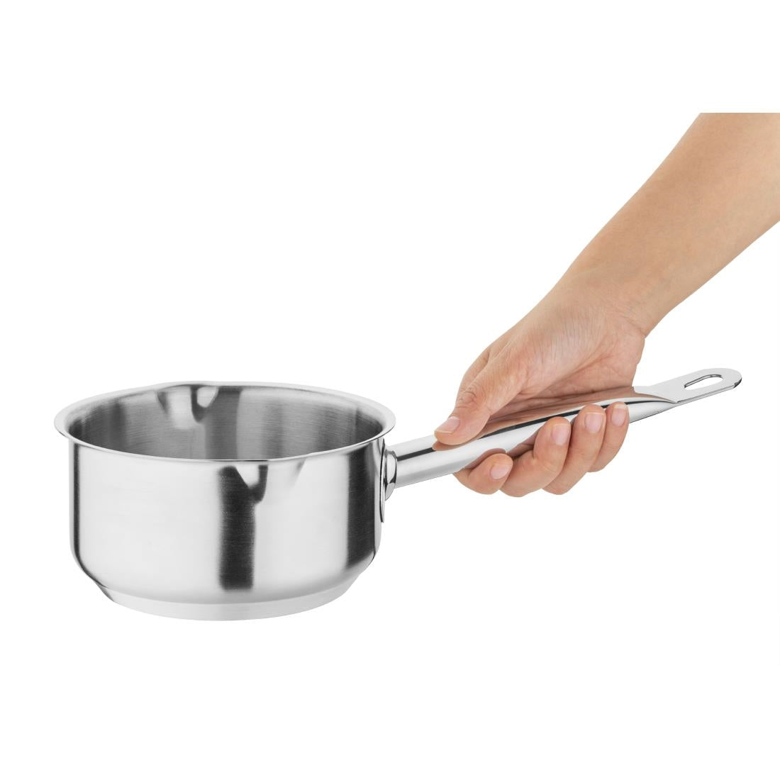 CX029 Vogue Stainless Steel Milk Pan 14cm
