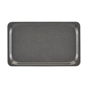 Cambro Capri Rectangular Trays Charcoal 320x530mm (24 Pack)