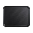 Cambro Mykonos Laminate Non-Slip Trays Black 330x430mm (24 Pack)