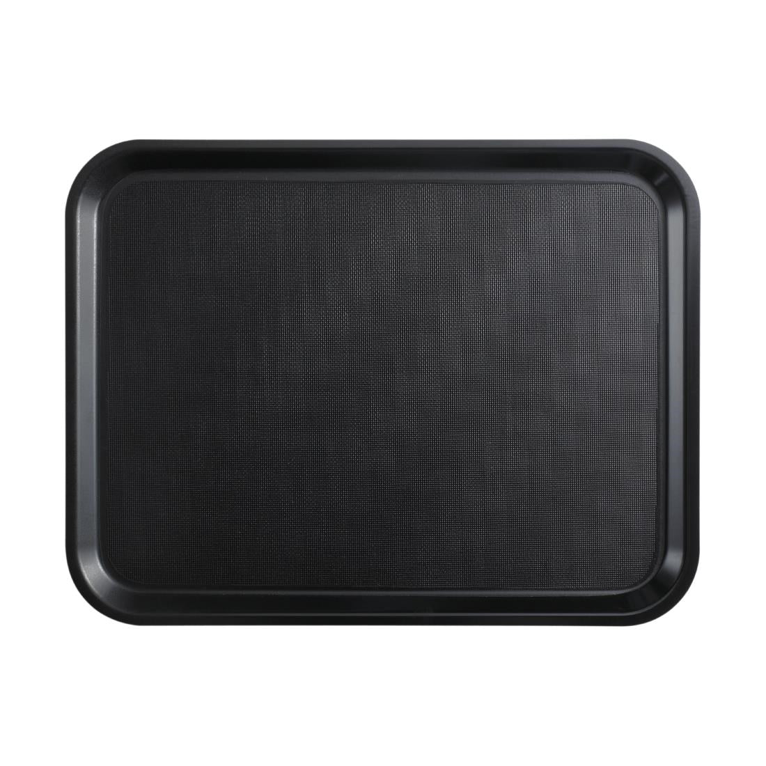 Cambro Mykonos Laminate Non-Slip Trays Black 330x430mm (24 Pack)