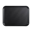 Cambro Mykonos Laminate Non-Slip Trays Black 360x460mm (24 Pack)