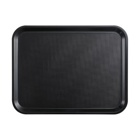 Cambro Mykonos Laminate Non-Slip Trays Black 360x460mm (24 Pack)