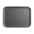 Cambro Mykonos Rectangular Non-Slip Tray Charcoal 330x430mm (24 Pack)