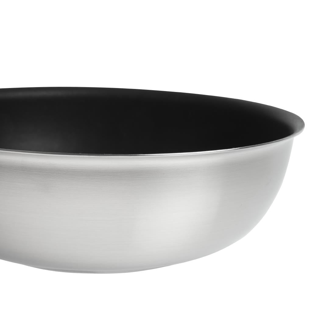 Matfer Bourgeat Tradition Stainless Steel Pro Non-Stick Sauté Pan 24cm