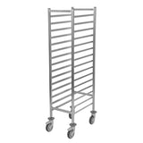 Matfer Bourgeat 15 Level Gastronorm Racking Trolley 1/1GN