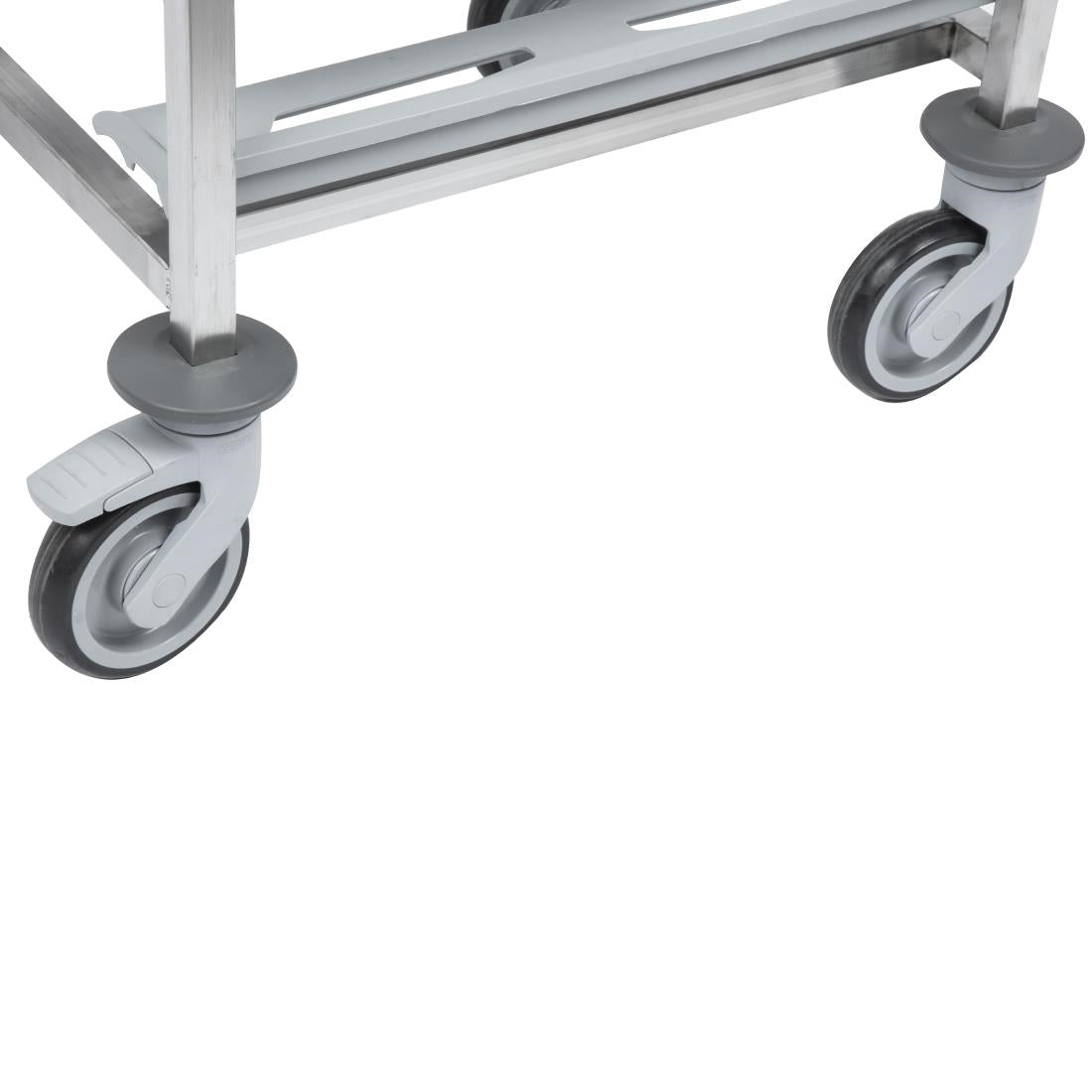 Matfer Bourgeat Stainless Steel 12-Shelf Cafeteria Trolley Grey