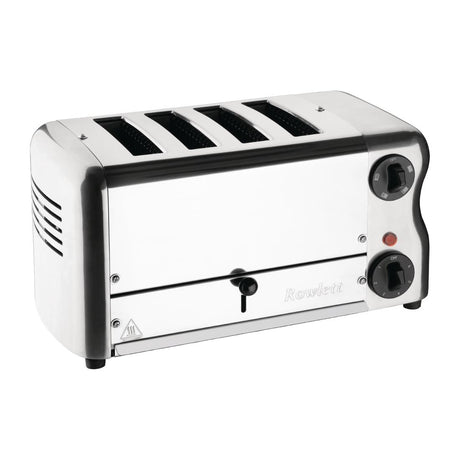 Rowlett Esprit 4 Slot Toaster Chrome with Duraheat Elements & Sandwich Cage