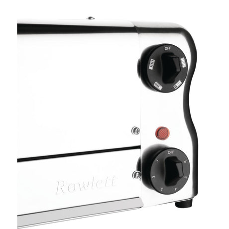 Rowlett Esprit 6 Slot Toaster with Sandwich Cages and Extra Duraheat Elements Chrome
