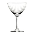 Utopia Raffles Lines Martini Glasses 190ml (6 Pack)