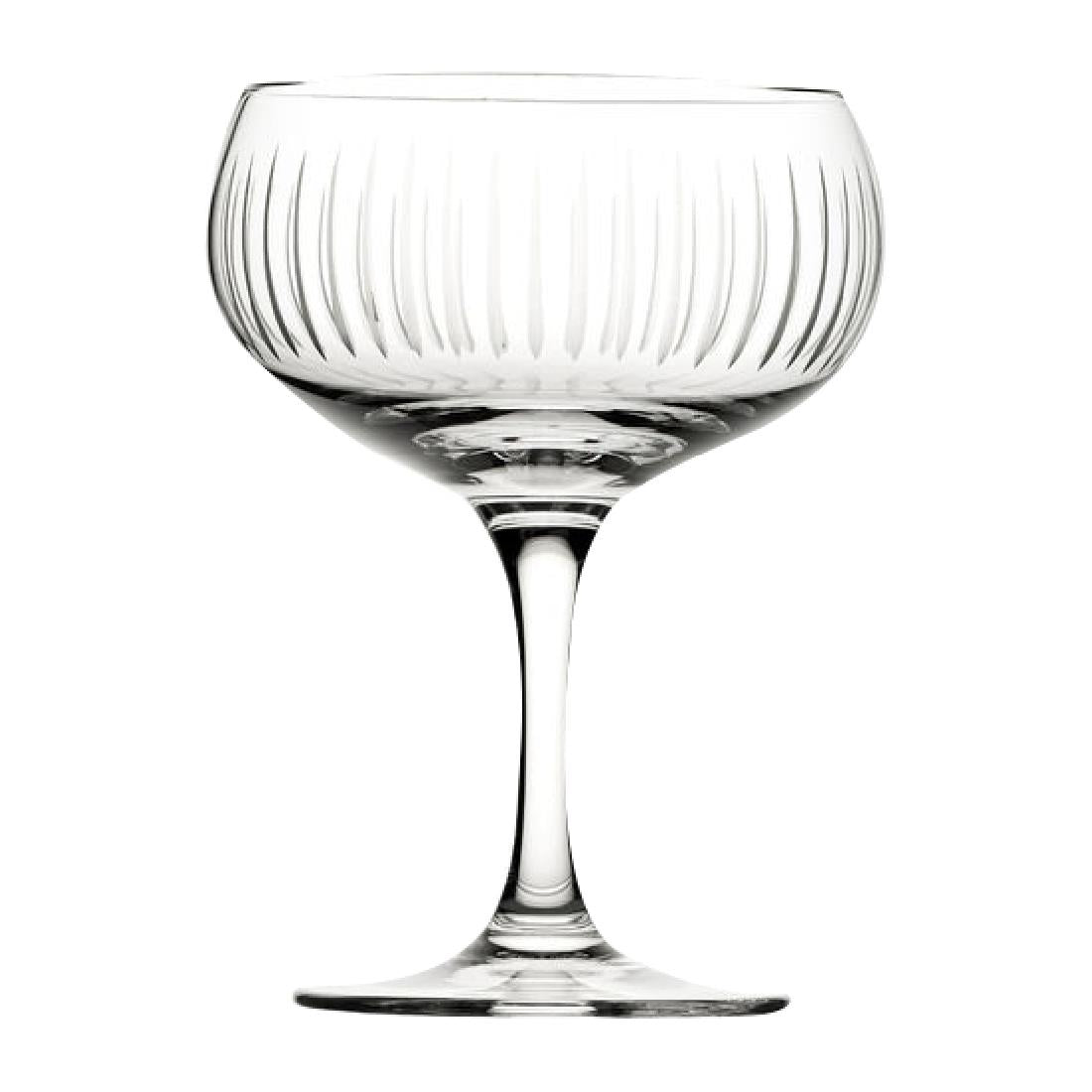 Utopia Raffles Lines Coupe Glasses 160ml (6 Pack)
