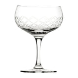 Utopia Raffles Diamond Coupe Glasses 160ml (6 Pack)